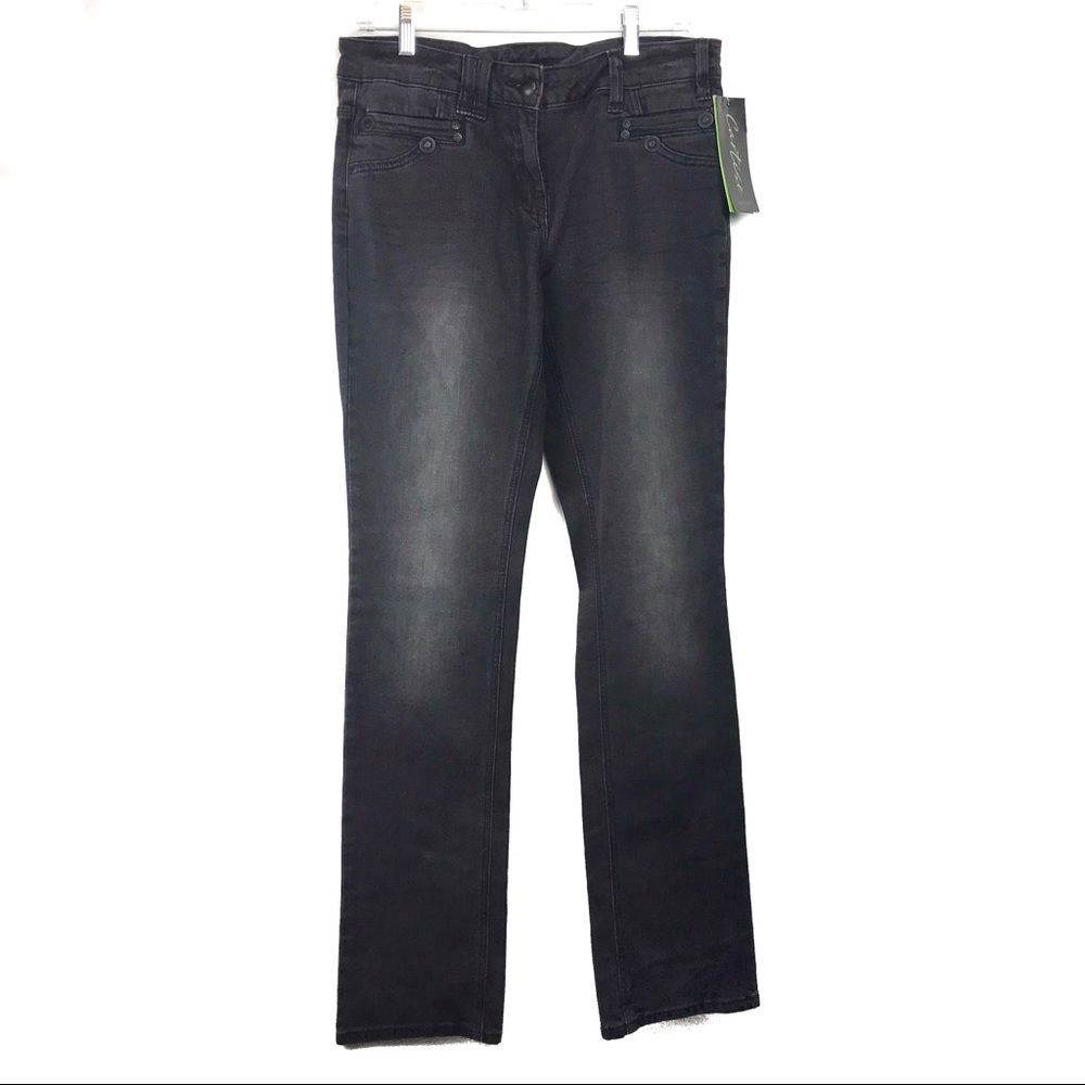 NWT Cartise Dark Gray Jeans  Stretch 8